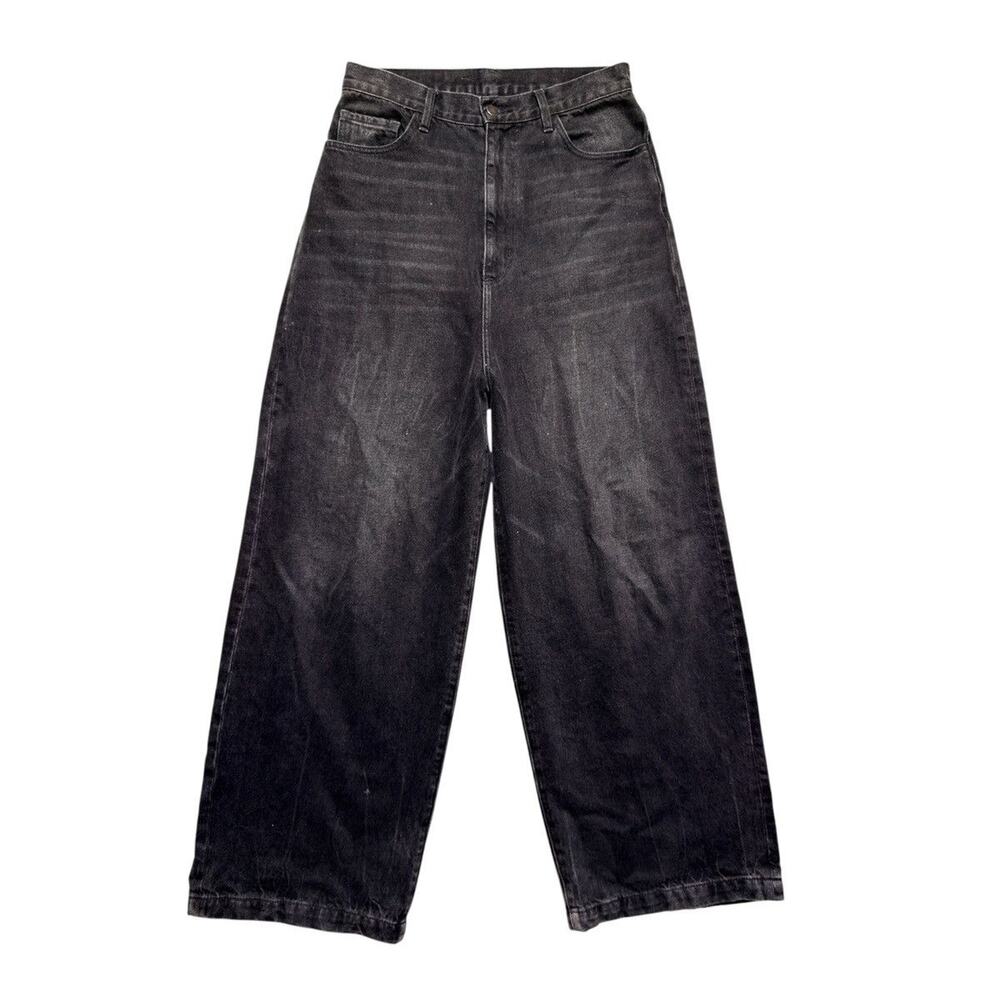 Secnd slf baggy wide leg denim